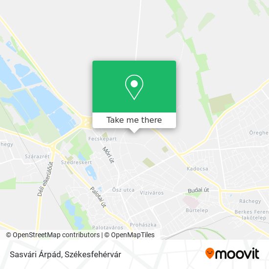 Sasvári Árpád map