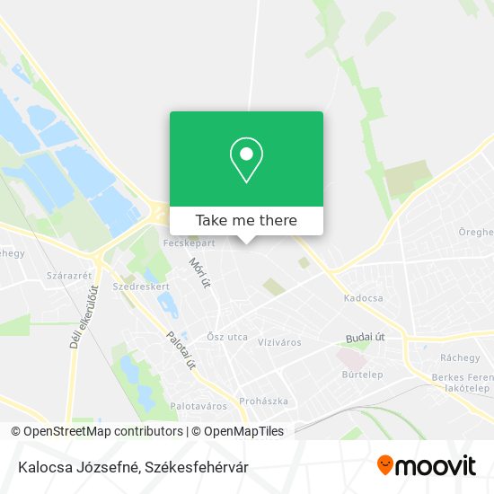 Kalocsa Józsefné map