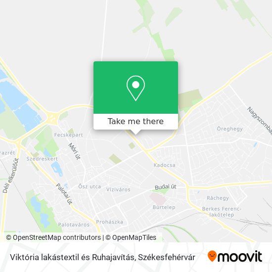 Viktória lakástextil és Ruhajavítás map