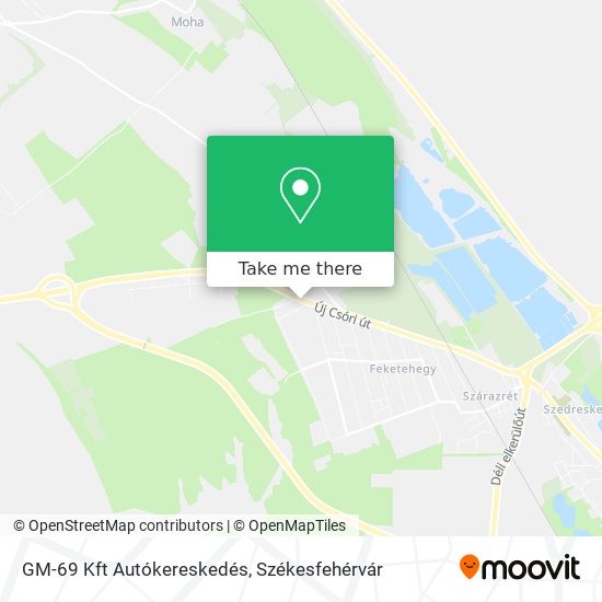 GM-69 Kft Autókereskedés map