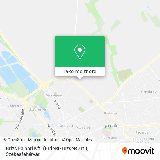 Brizs Faipari Kft. (ErdéRt-TuzséR Zrt.) map