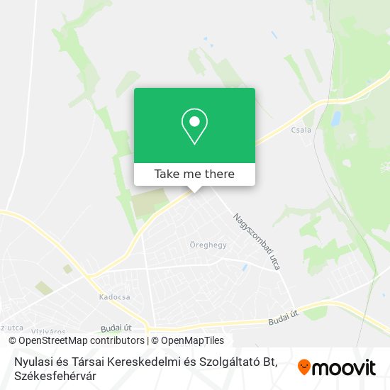 Nyulasi és Társai Kereskedelmi és Szolgáltató Bt map