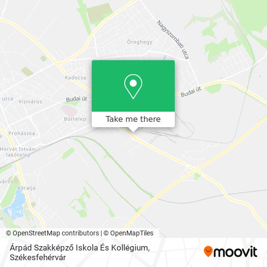 Árpád Szakképző Iskola És Kollégium map