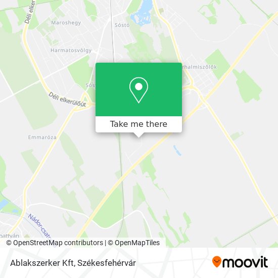 Ablakszerker Kft map
