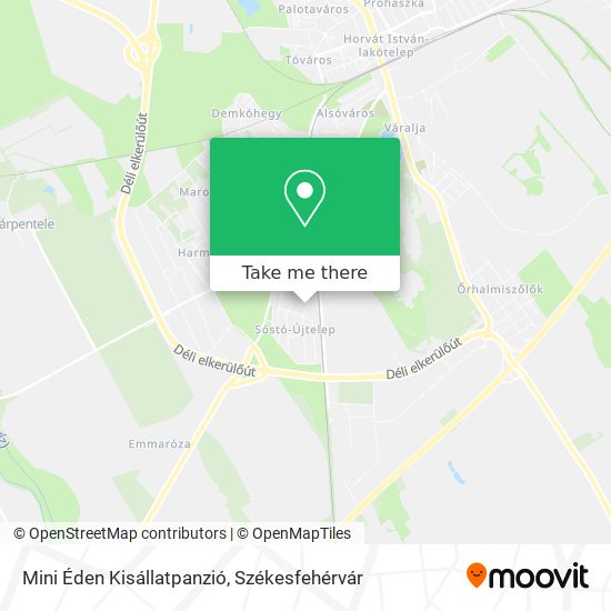 Mini Éden Kisállatpanzió map