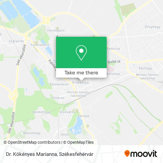 Dr. Kökényes Marianna map