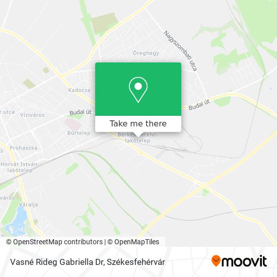 Vasné Rideg Gabriella Dr map