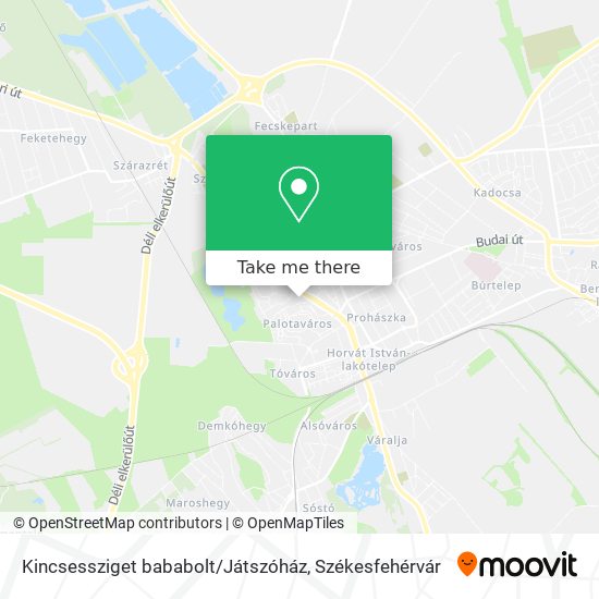 Kincsessziget bababolt / Játszóház map