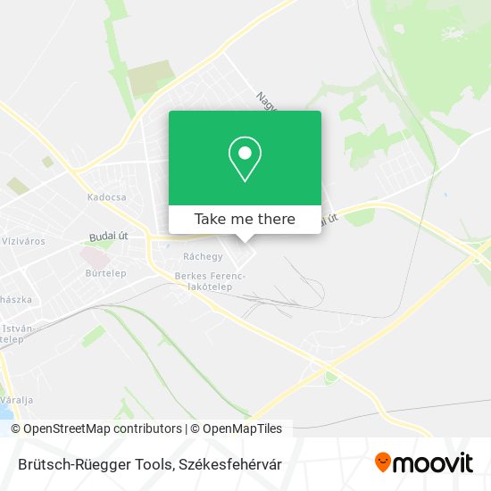 Brütsch-Rüegger Tools map