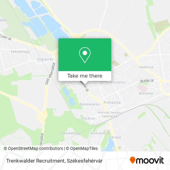 Trenkwalder Recruitment map