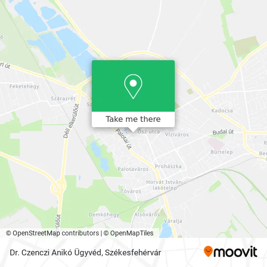 Dr. Czenczi Anikó Ügyvéd map