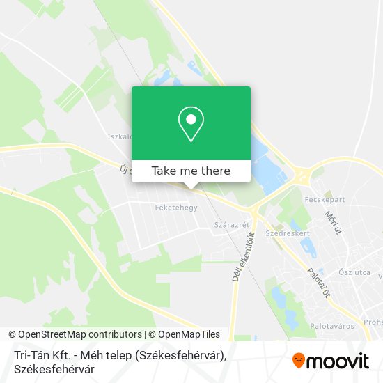 Tri-Tán Kft. - Méh telep (Székesfehérvár) map