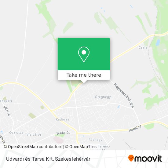 Udvardi és Társa Kft map