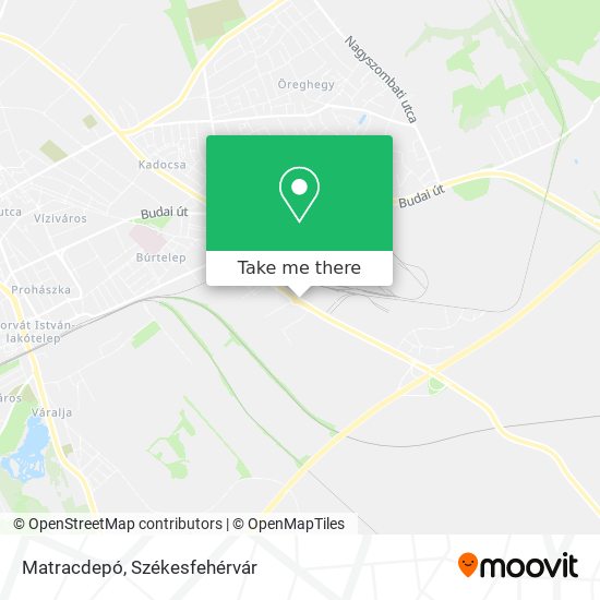 Matracdepó map