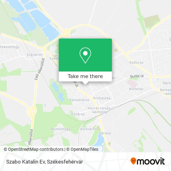 Szabo Katalin Ev map