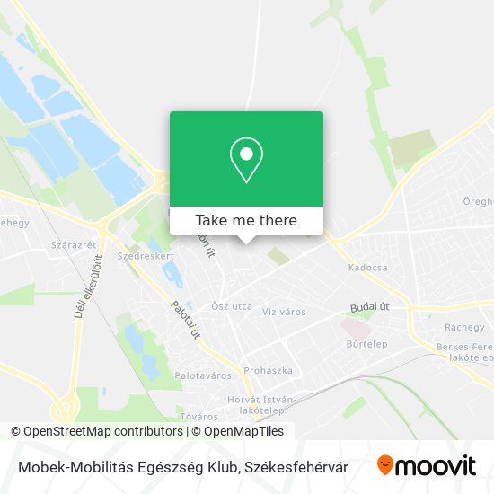 Mobek-Mobilitás Egészség Klub map