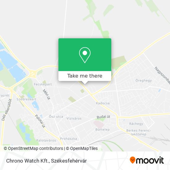 Chrono Watch Kft. map