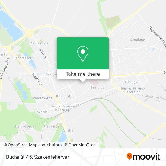 Budai út 45 map