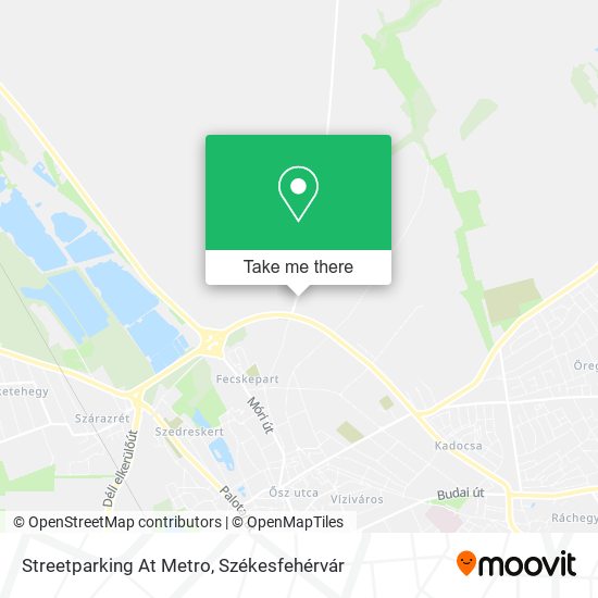 Streetparking At Metro map