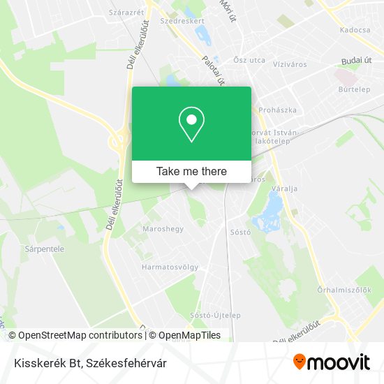 Kisskerék Bt map