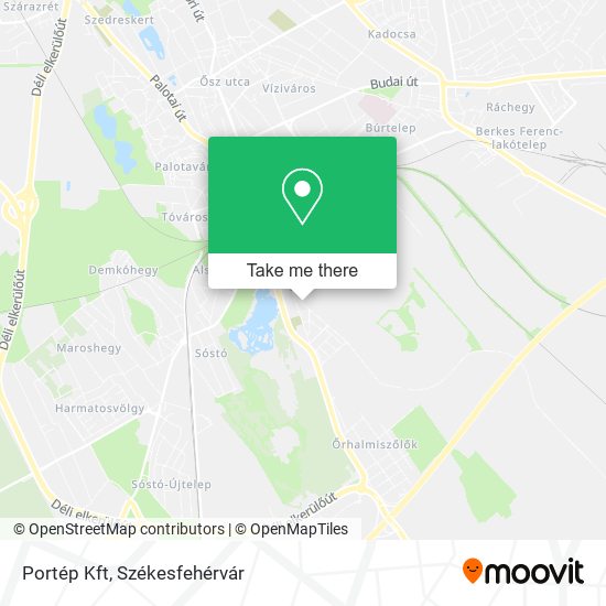 Portép Kft map