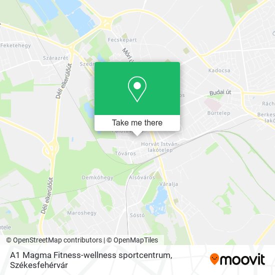 A1 Magma Fitness-wellness sportcentrum map