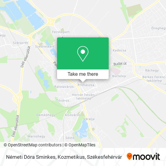 Németi Dóra Sminkes, Kozmetikus map