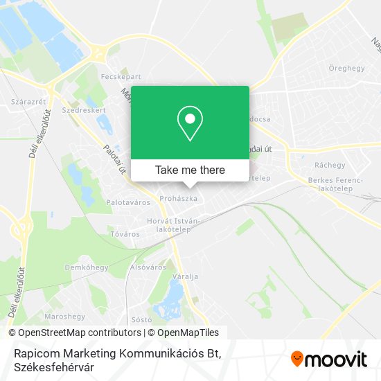 Rapicom Marketing Kommunikációs Bt map