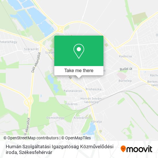 Humán Szolgáltatási Igazgatóság Közművelődési iroda map