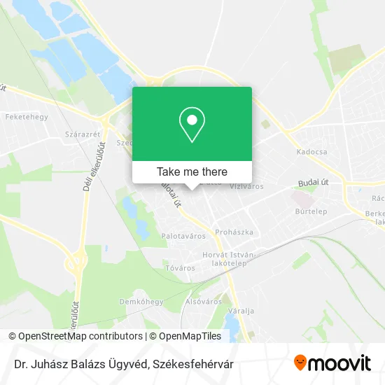Dr. Juhász Balázs Ügyvéd map