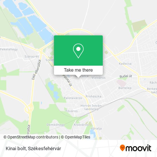 Kínai bolt map