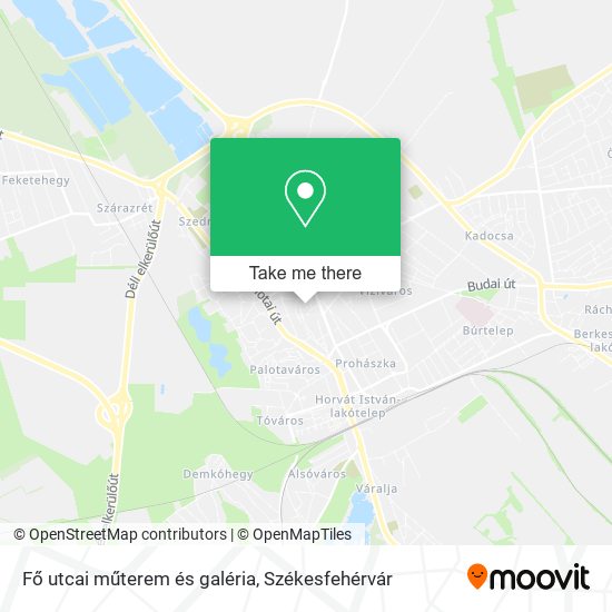 Fő utcai műterem és galéria map