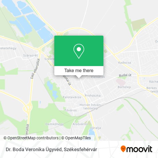 Dr. Boda Veronika Ügyvéd map
