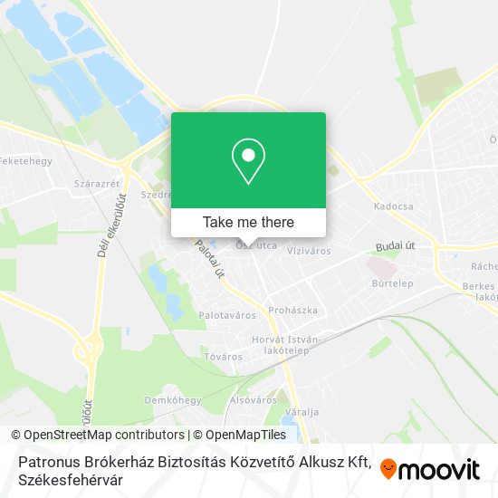 Patronus Brókerház Biztosítás Közvetítő Alkusz Kft map