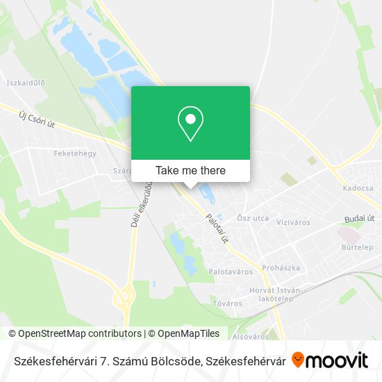 Székesfehérvári 7. Számú Bölcsöde map