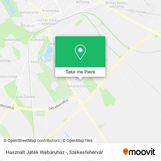 Használt Játék Webáruház - map