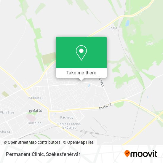Permanent Clinic map