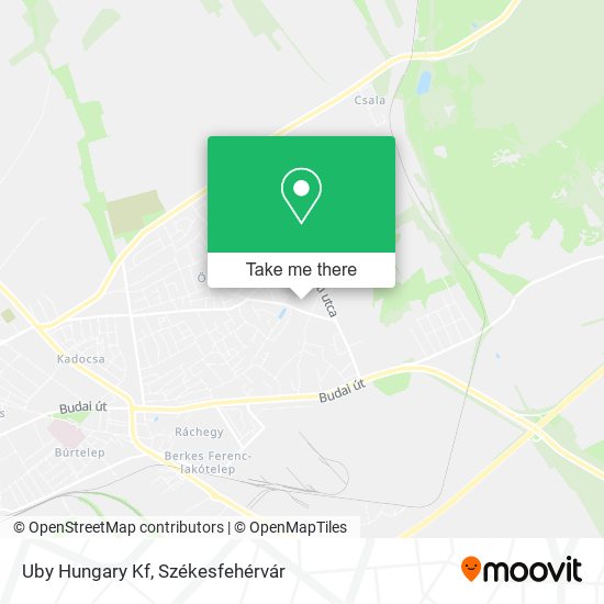 Uby Hungary Kf map