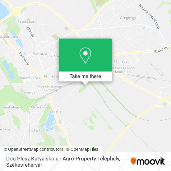 Dog Plusz Kutyaiskola - Agro-Property Telephely map