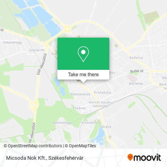 Micsoda Nok Kft. map