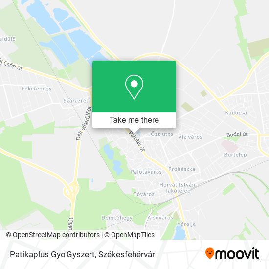 Patikaplus Gyo'Gyszert map