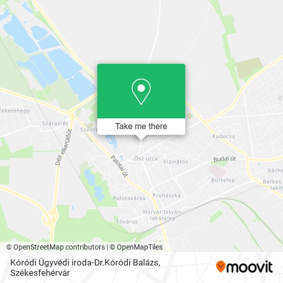 Kóródi Ügyvédi iroda-Dr.Kóródi Balázs map