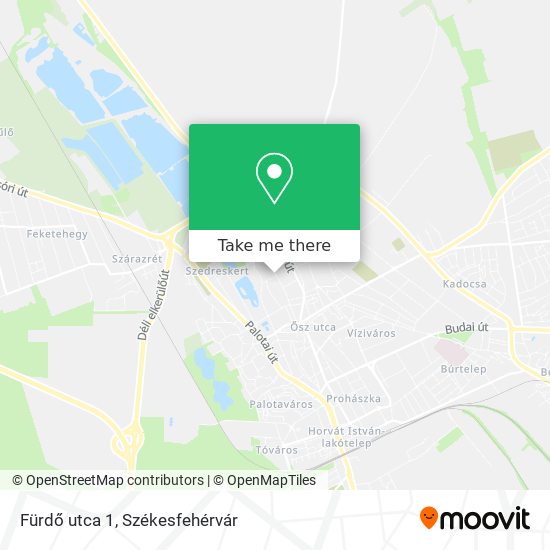 Fürdő utca 1 map