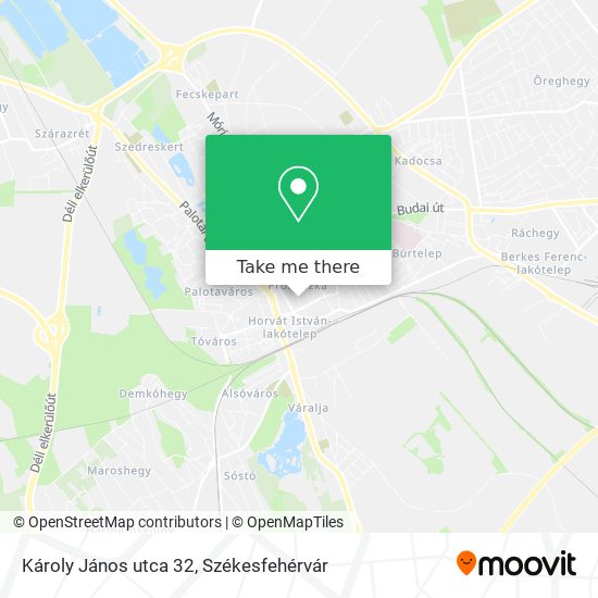 Károly János utca 32 map