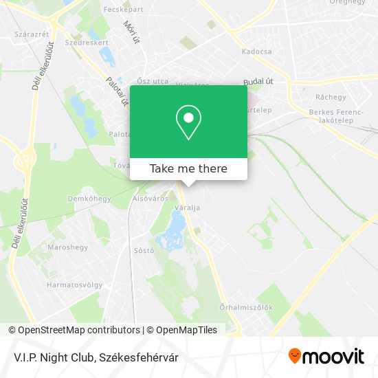 V.I.P. Night Club map