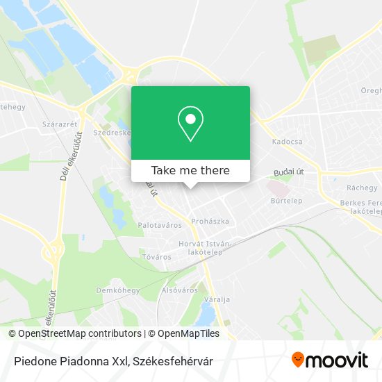 Piedone Piadonna Xxl map