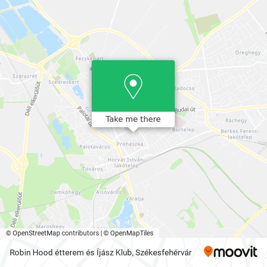 Robin Hood étterem és Íjász Klub map