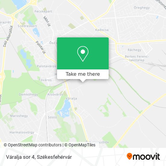Váralja sor 4 map