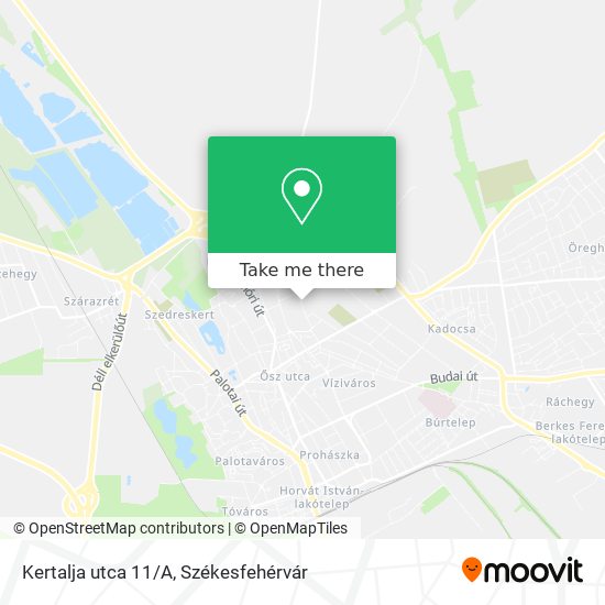 Kertalja utca 11/A map