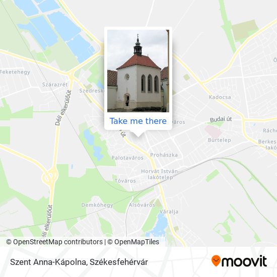 Szent Anna-Kápolna map